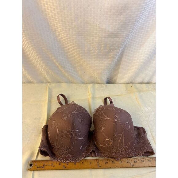 Pure Beauty Renee Rafe 44DD Brown lace 3 Hooks  rn#72409 - Picture 5 of 5